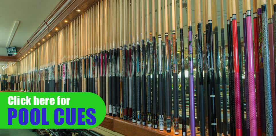 Pool Cues for Sale at Billiards Direct
